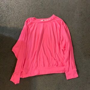 Victoria Secret Pink Blue Tye Dye Pink Tye Dye & Pink  Sleep Wear Set of 3 Tops